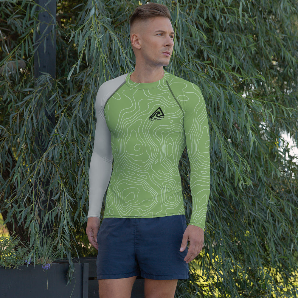Rash Guard topográfico para hombre