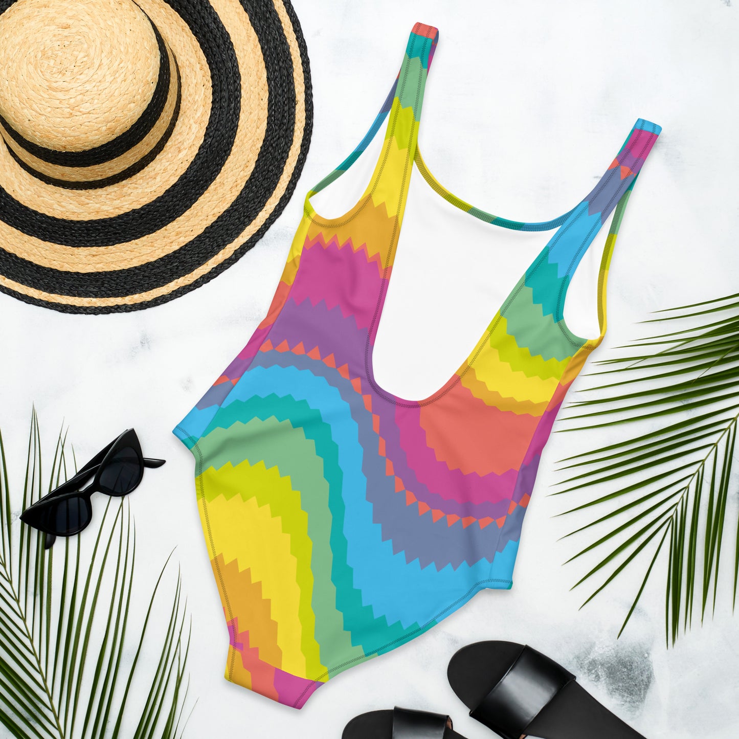 Party Wave One-Piece Swimsuit