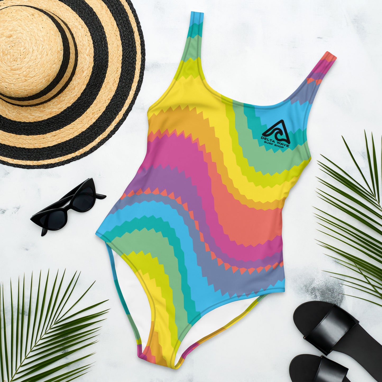 Party Wave One-Piece Swimsuit