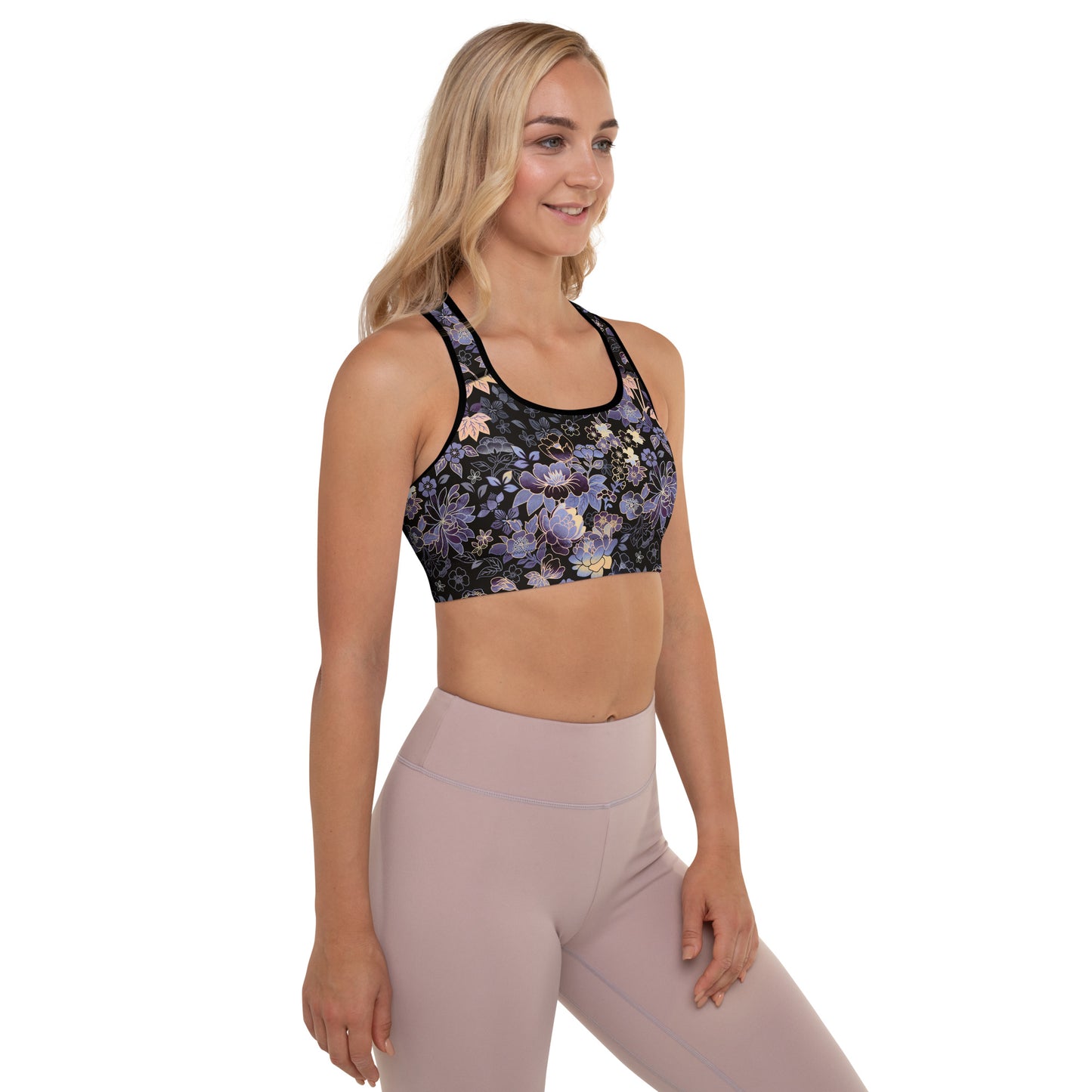 Zen Vibes Padded Sports Bra