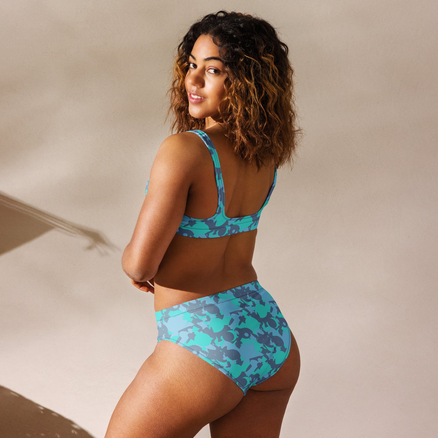 Partyflage Recycled high-waisted bikini