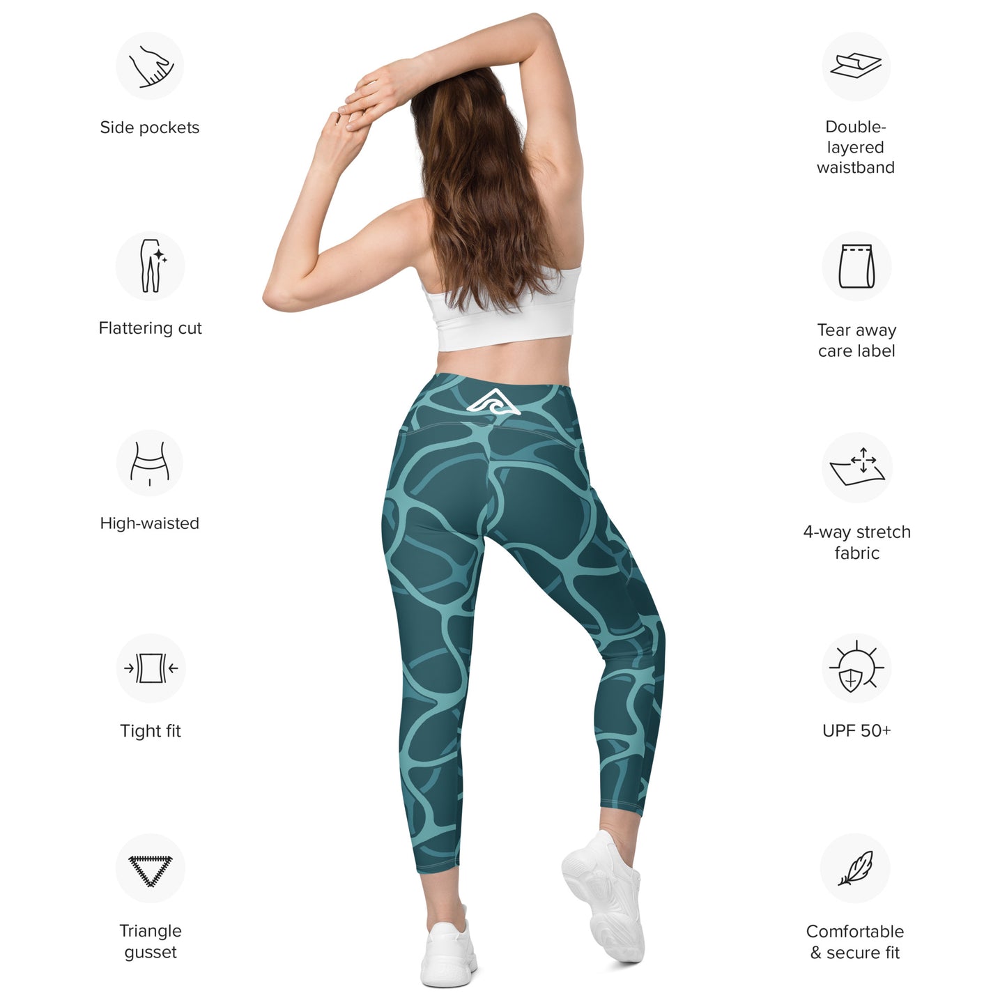 Tidepool Leggings with pockets