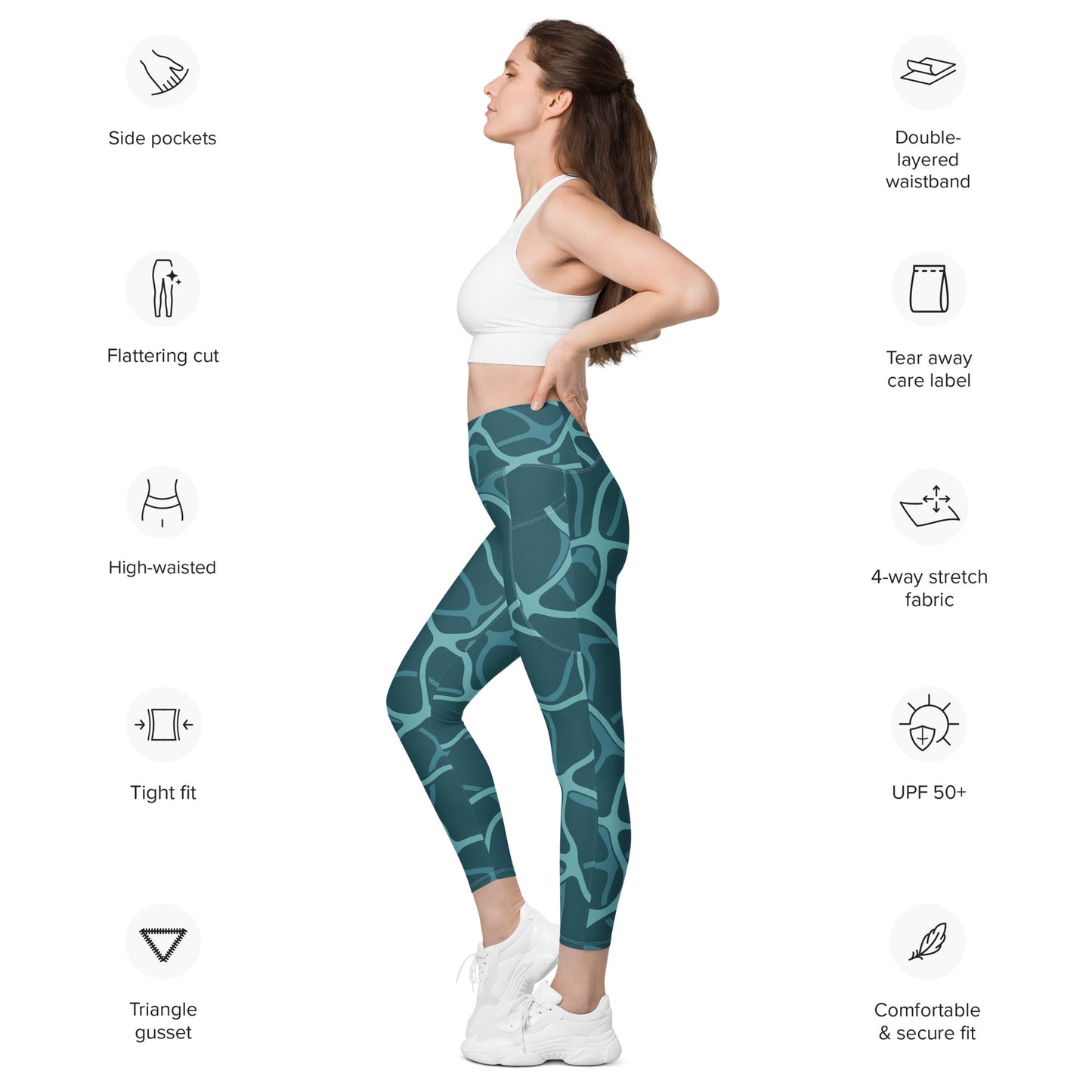 Tidepool Leggings with pockets