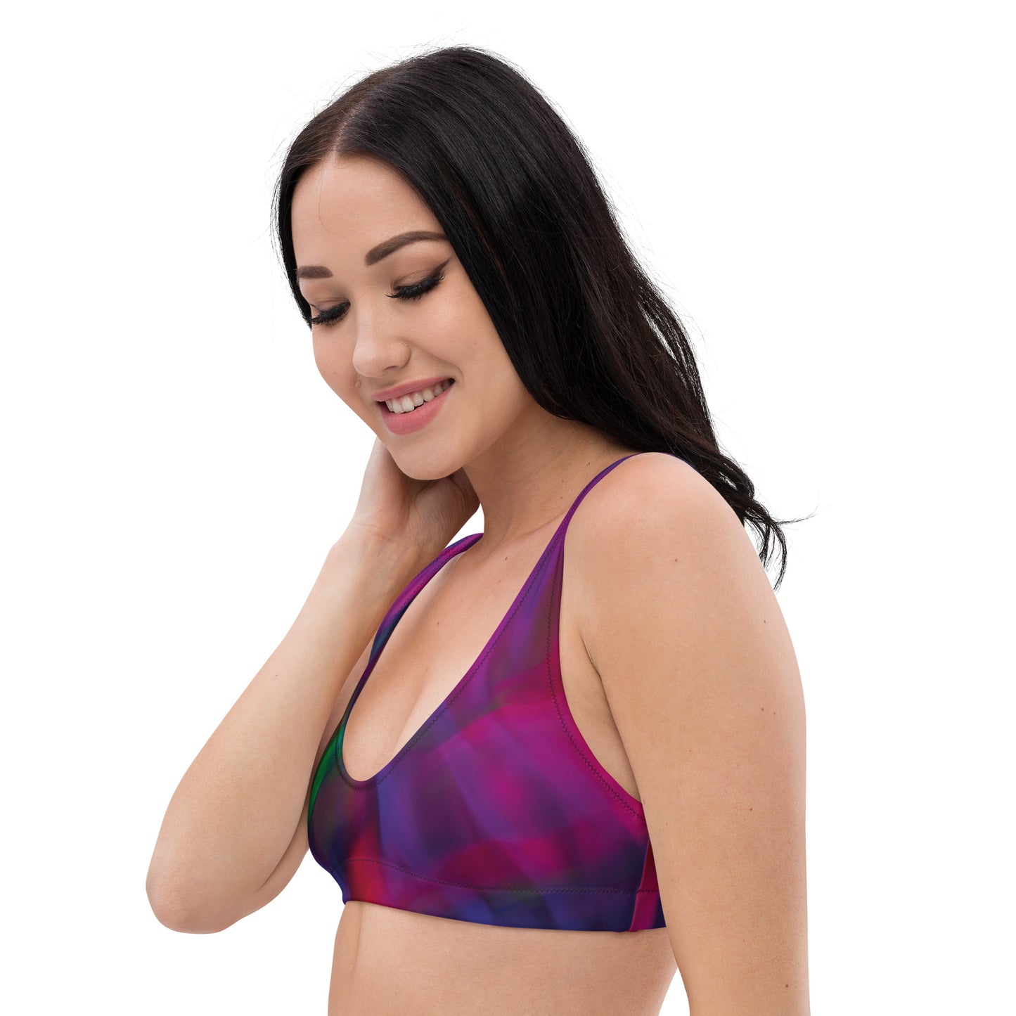 Pin Tail padded bikini top