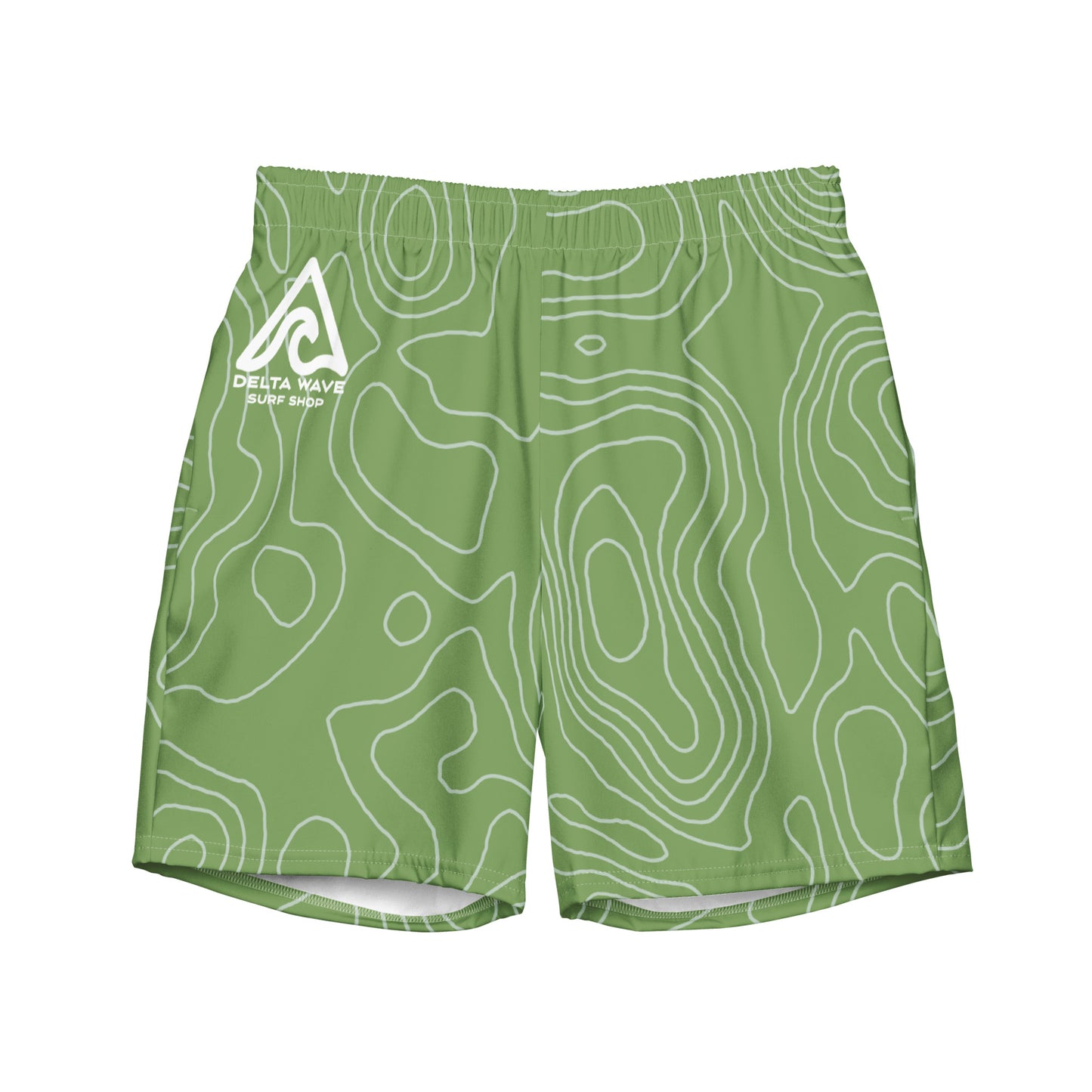 Topographical Men's swim trunks