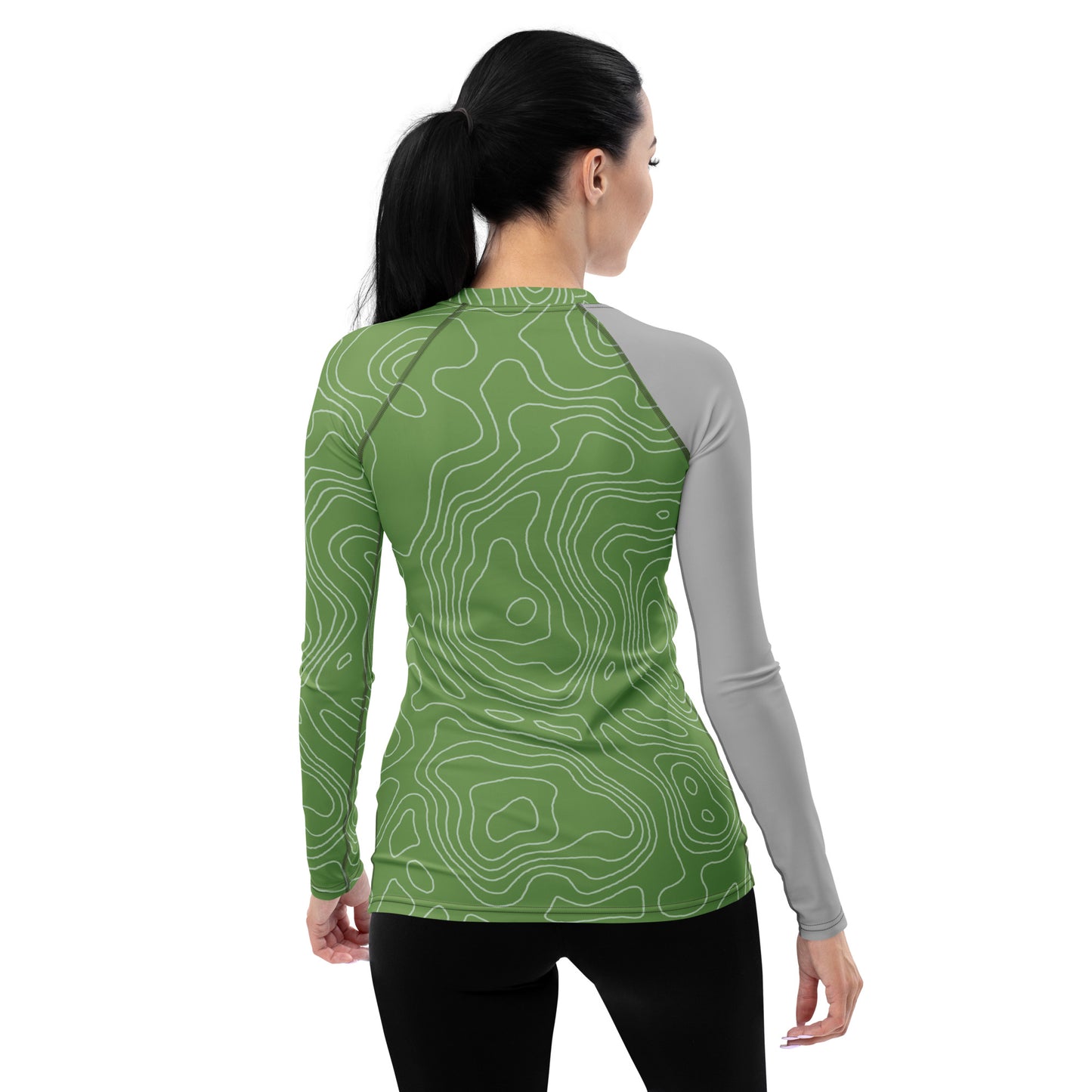 Topographical Women's Rash Guard