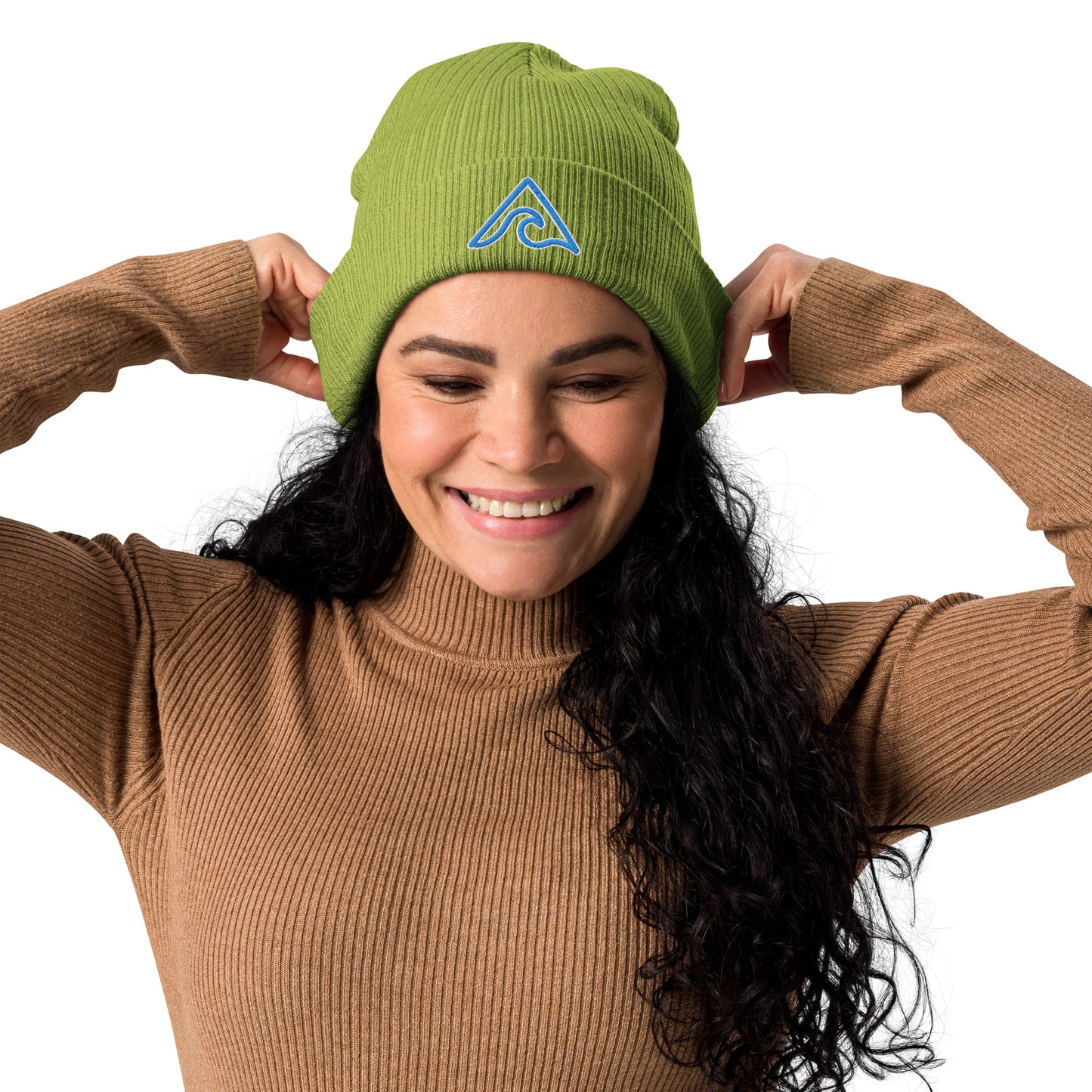 Flowmatic Organic ribbed beanie