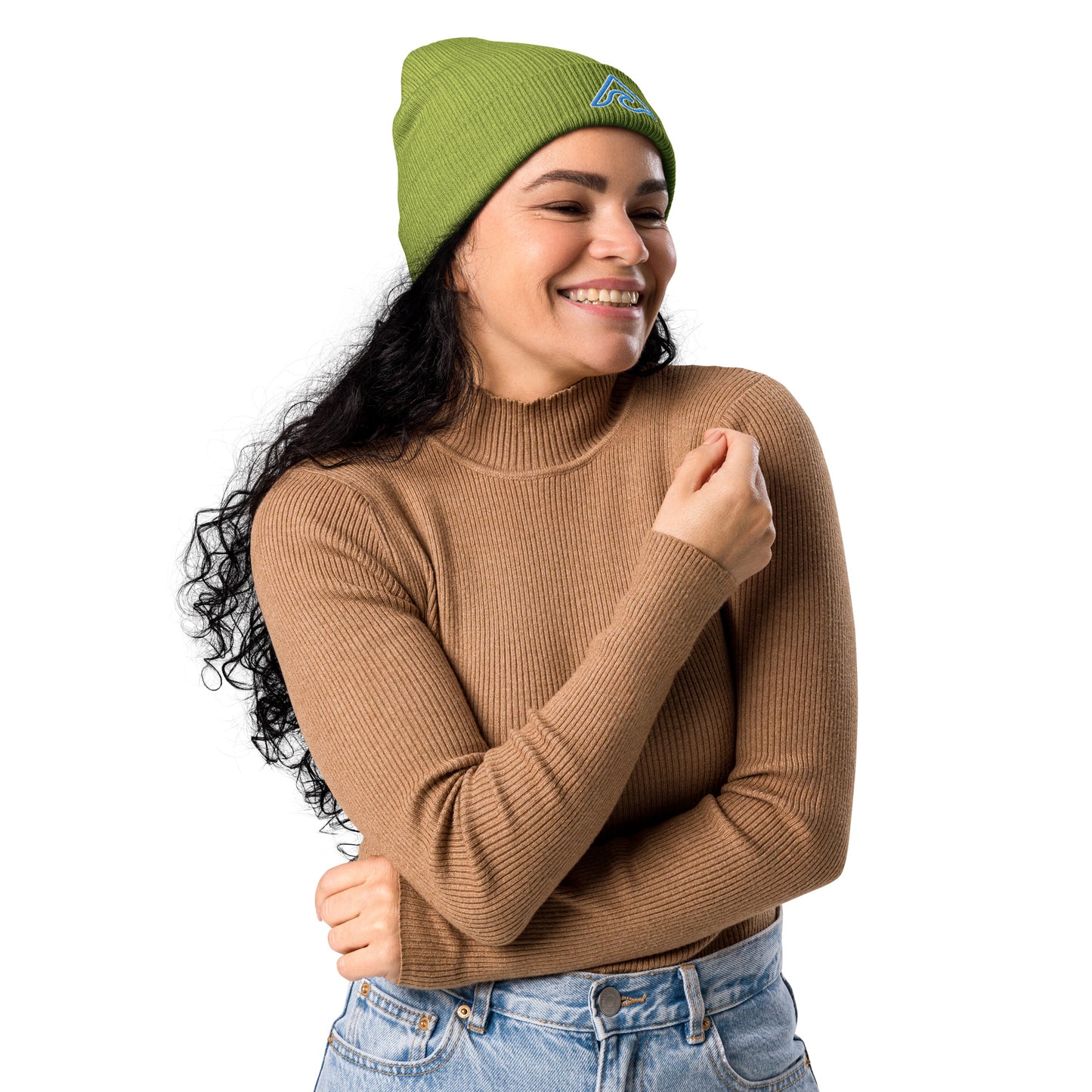 Flowmatic Organic ribbed beanie