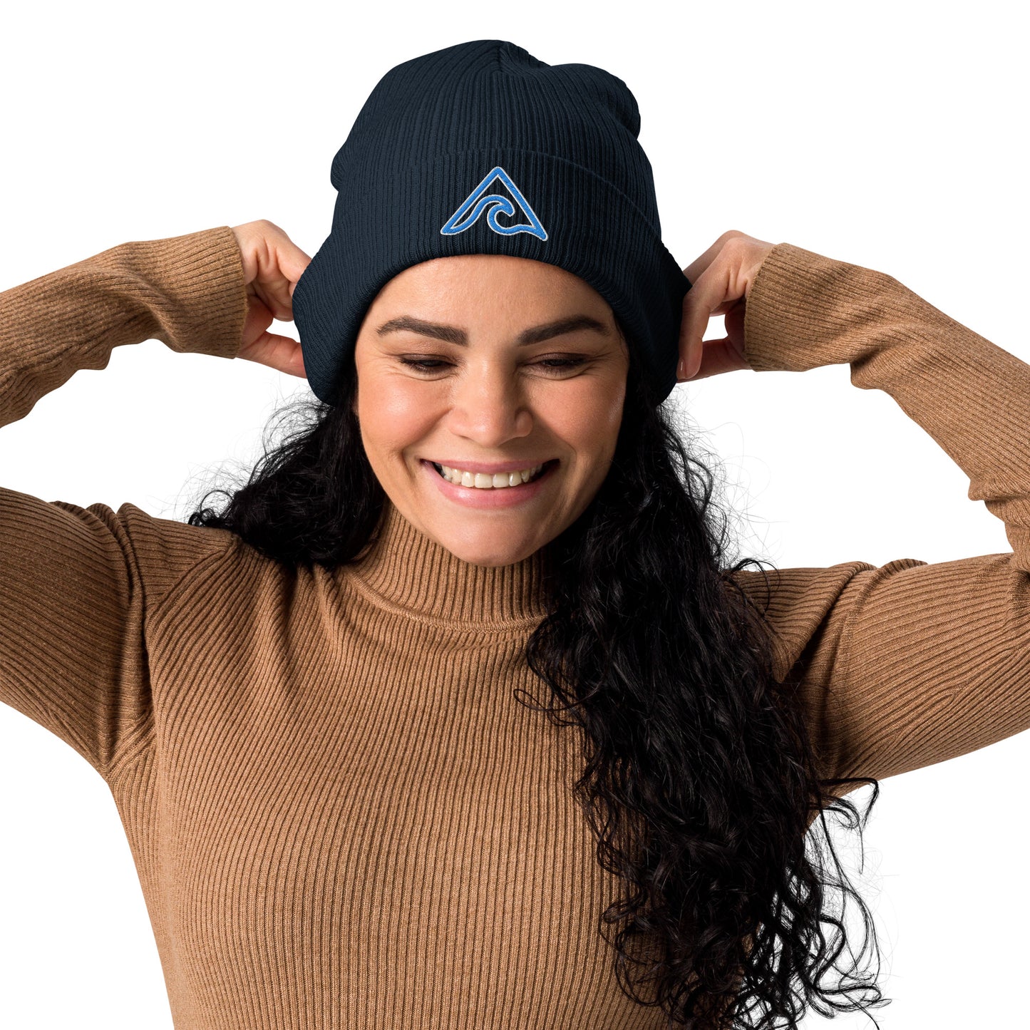 Flowmatic Organic ribbed beanie