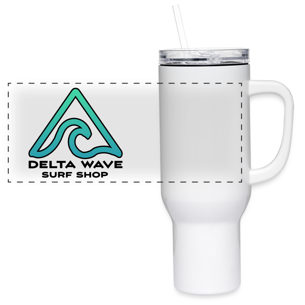 40 oz Travel Tumbler - white