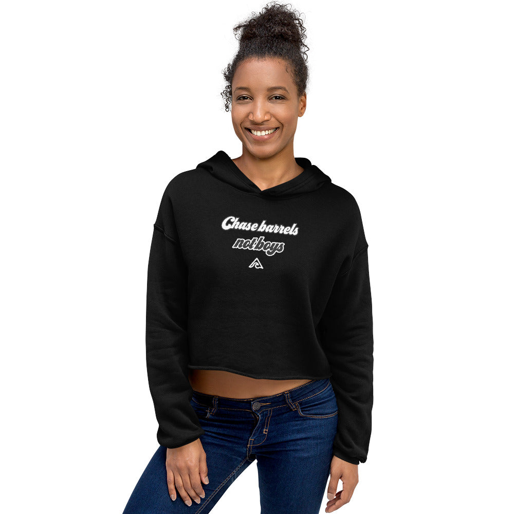 Chase Barrels... Crop Hoodie