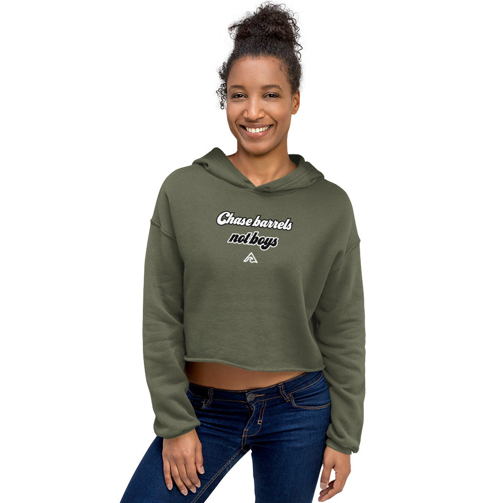 Chase Barrels... Crop Hoodie