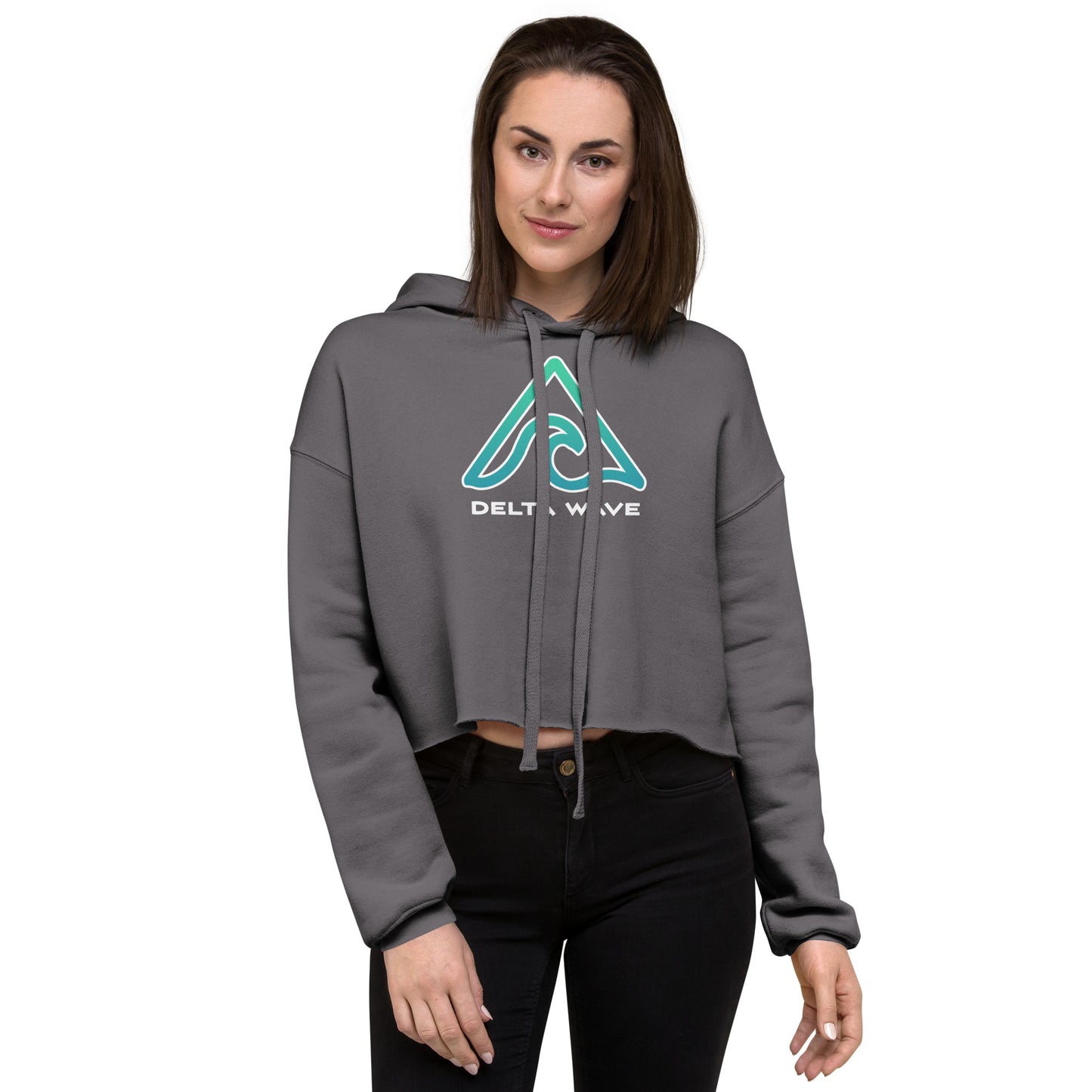 Washed Out Crop Hoodie