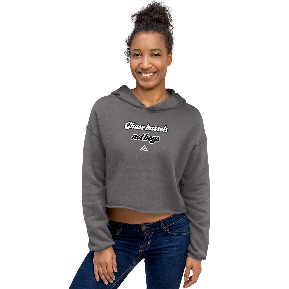 Chase Barrels... Crop Hoodie