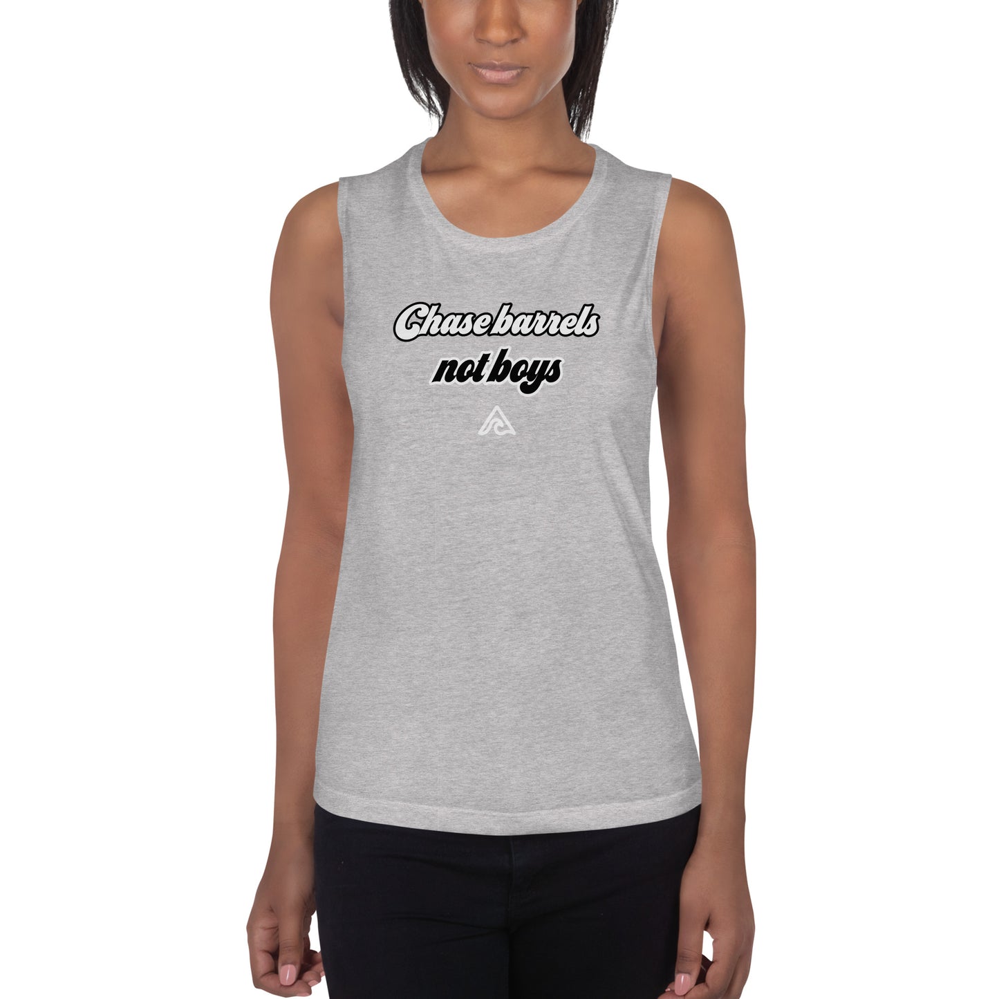 Chase barrels... Ladies’ Muscle Tank