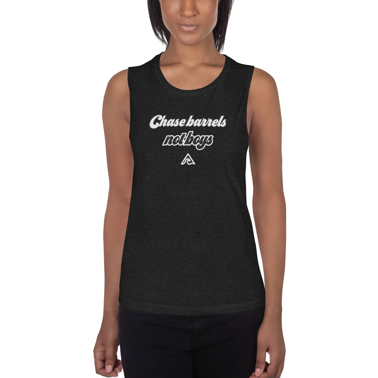 Chase barrels... Ladies’ Muscle Tank