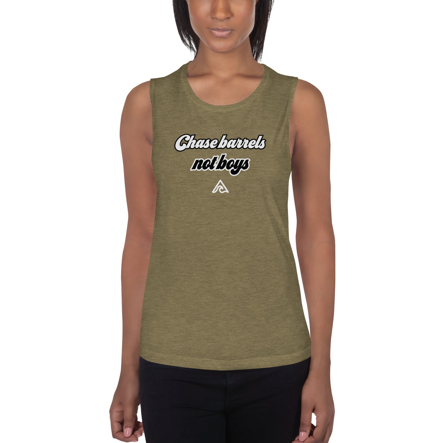 Chase barrels... Ladies’ Muscle Tank