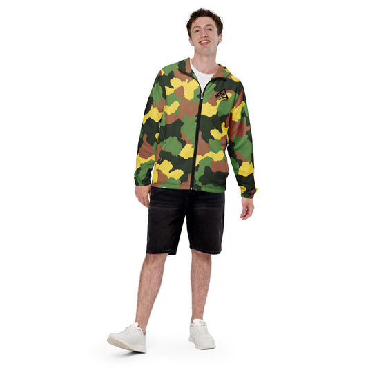 Camo windbreaker