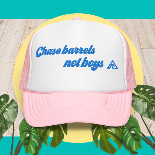 Chase Barrels... Foam trucker hat