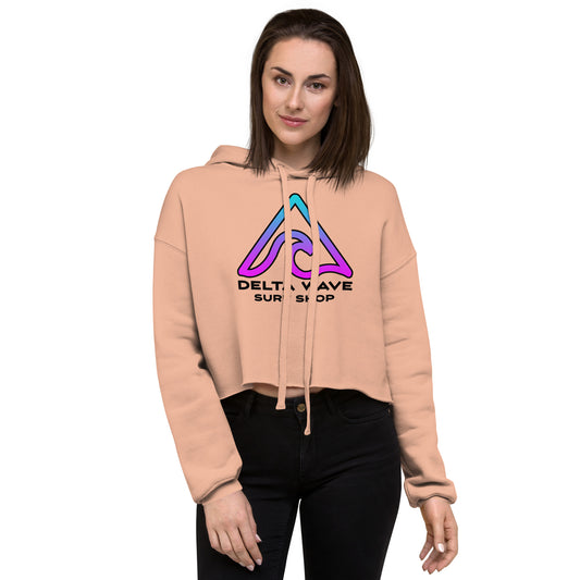 Delta Haze Crop Hoodie